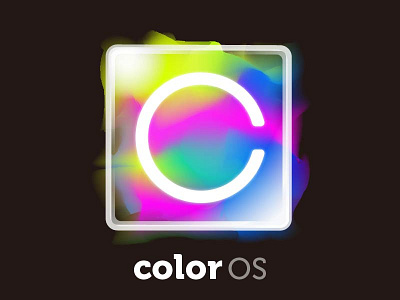 Color OS Logo Design -Option2 android color os icon logo oppo system logo technology vi