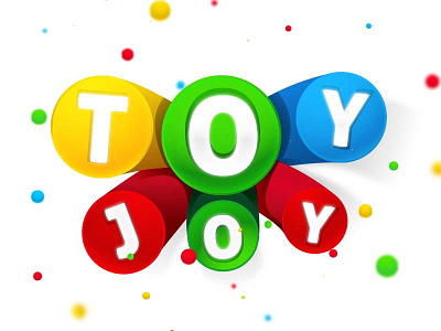 TOYJOY Logo Design colorful icon logo toy