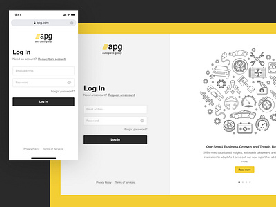 Log In Responsive Design