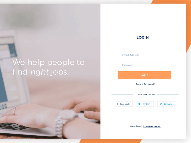 Login Dashboard by Noman Shaikh on Dribbble