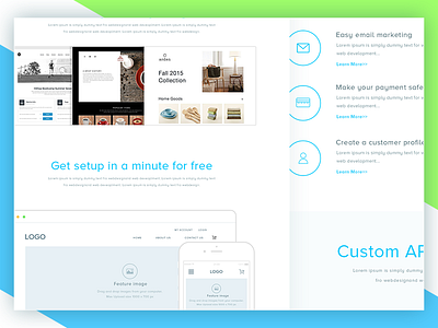 Custom Template Creation - Ux ideas design responsive design ux web design