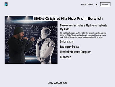 Intelligent Hip Hop graphic design illustration