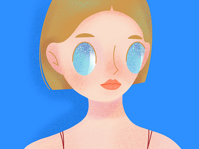 blue animation cartoon emoji illustration