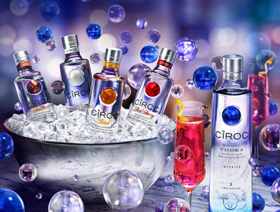 CIROC "BUBBLES" vodka