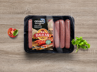 Sausage packaging design