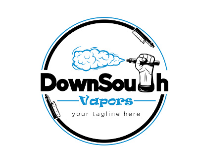 Down South Logo Design branding creative logo design design illustration logo logo design typography ui ux vector
