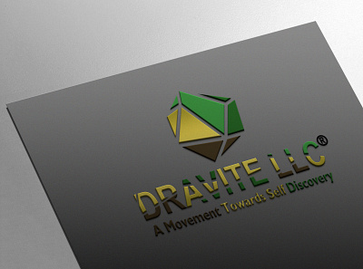 Dravite LLC Stone logo design branding creative logo design design graphic design illustration logo logo design typography ui ux vector