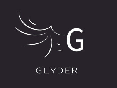 Glyder branding design graphic design logo minimal
