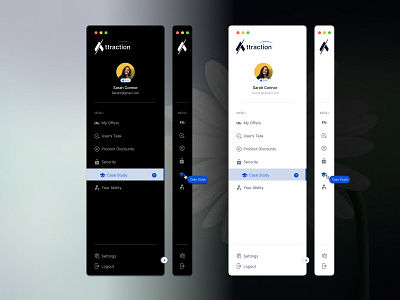 Menu Design dashboard dashboard menu dashboard sidebar dashboard ui menu side bar ui