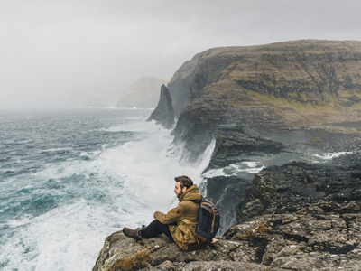 Faroe Islands athlantic ocean mountain