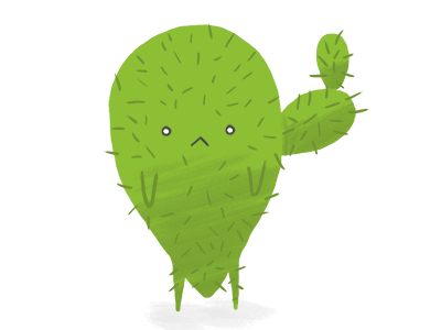 Cactus cactus cartoon cute design digital art graphic design illustration plant