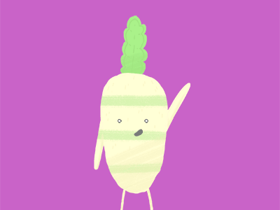 Radish man