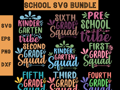 School SVG Bundle