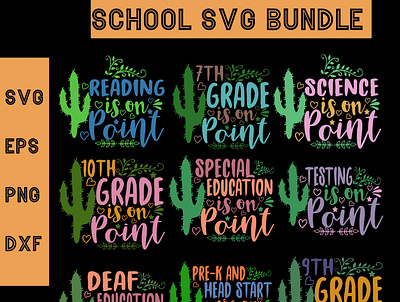 School svg bundle 3d animation branding design graphic design illustration logo motion graphics png school svg ui ux vector