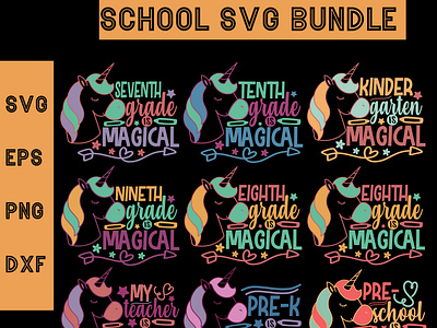 School Svg design