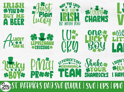 St. Patrick's day svg bundle vol-2 st patricks day