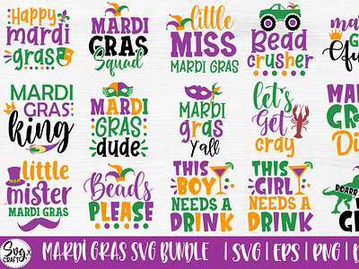 Mardi Gras SVG Bundle