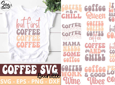 Retro Coffee SVG Bundle 12 file