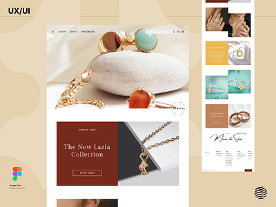 Muna Luxury Jewelry Store Website