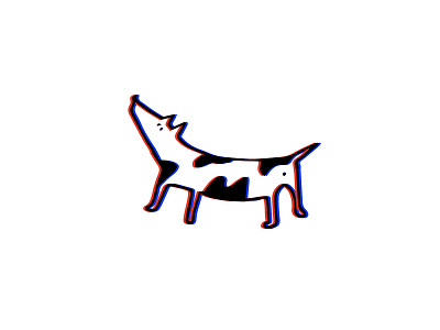 Dog animals dog drawing friend illustration minimal