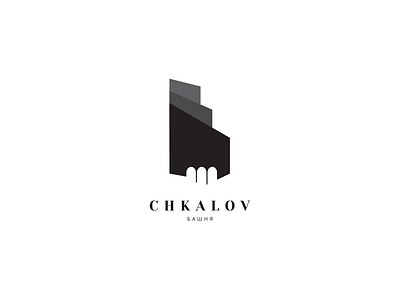 WIP Chkalov tower logo brand building logo tower wing wip