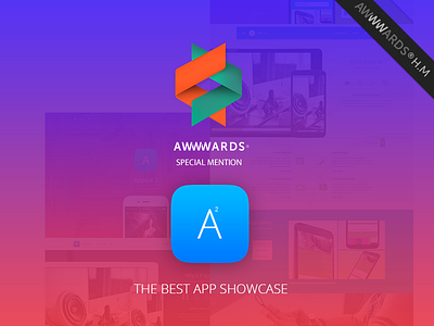 Appica 2. Special Mention! app appica 2 awwwards ios logo lollipop site theme web winner