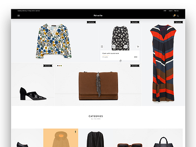 Reveille - eCommerce PSD Template