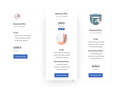 Pricing Plans material plan pricing theme tile web