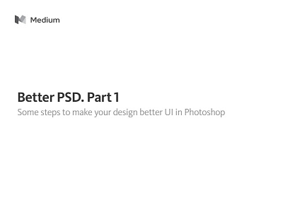 Better PSD. Part 1 blog design free freebie photoshop psd web