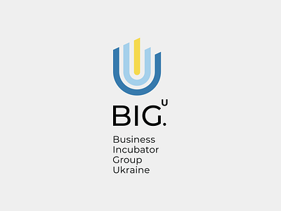 logotype: BIG.U brand branding design icon illustration logo logotype vector