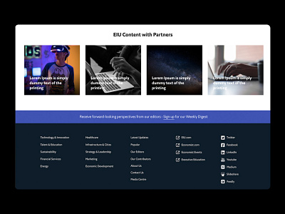 EIU PERSPECTIVES Category Page 6/6 clean design events ui ux ux design