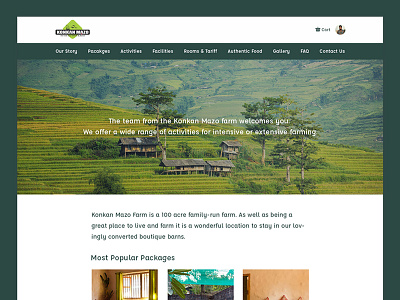Konkan Mazo - Farm Stay Experience activities design experiencedesign farm green konkan local experience packages stay tickets ux ux ui ux design