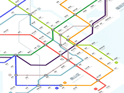 Shenzhen Metro Route Map 2030