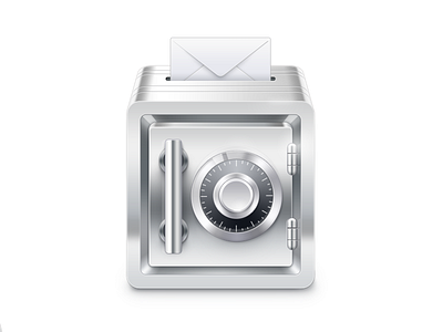 Strongbox & Mailbox Icon icon mailbox strongbox
