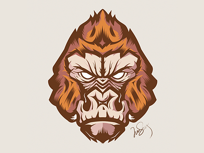 Monkey Illustration