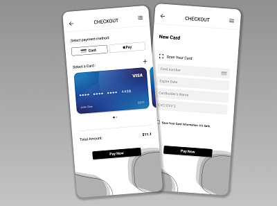 Credit Card Checkout 002 application design credit card checkout dailyui design ui uiux ux web design