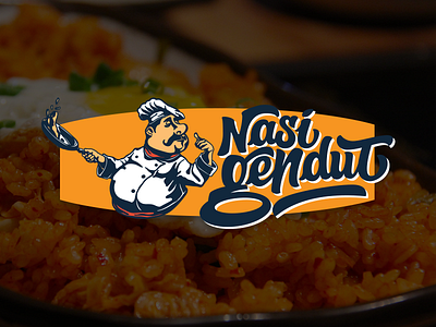 Nasi Gendut branding design fatbny fried rice logo logotype nasi goreng