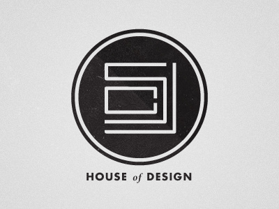 Childress House of Design logo branding personal typography design