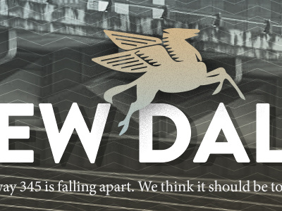 A New Dallas web typography photography