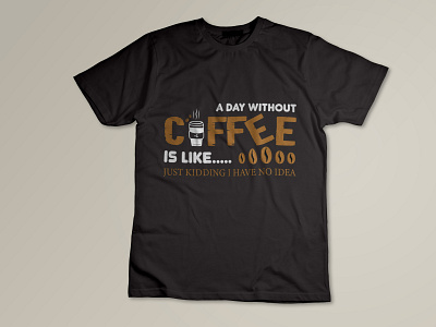 Coffee T-Shirt Design adobe illustrator branding design graphic design illustration logo tshirt design tshirt designs tshirts ui