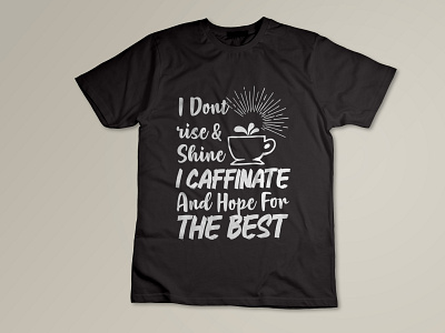 Coffee T-Shirt Design