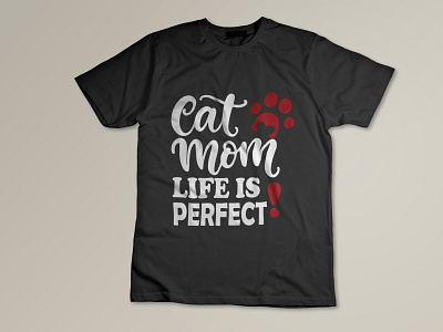 Cat T-Shirt Design 3d adobe illustrator animation branding design graphic design illustration logo motion graphics tshirt design tshirt designs tshirts ui