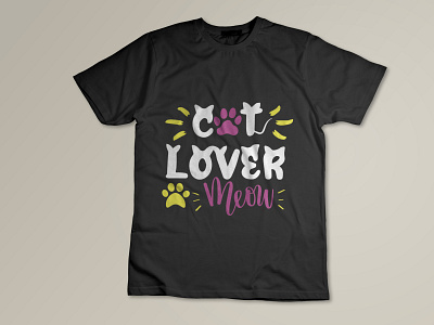 Cat T-Shirt Design adobe illustrator branding design graphic design illustration logo tshirt design tshirt designs tshirts ui