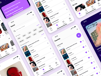 Music app Concept