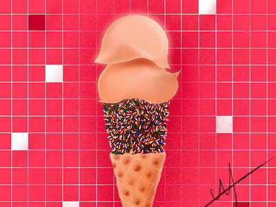 icecream design illustration