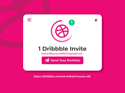 Dribbble Invitation artwork design dribbble graphic design invitation
