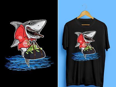 Shark T-Shirt Design.