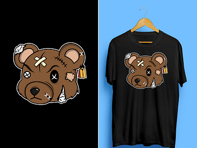 Bear T-Shirt Design 2023