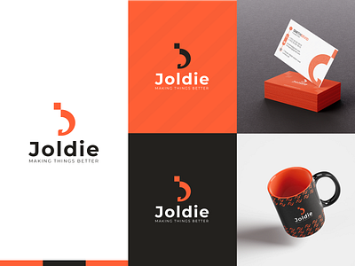 Joldie logo design J letter mark branding creative logo flat logo graphic design letter j logo logo logo design professional logo unique logo versetale