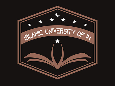 Islamic University logo academic logo branding business business card card card design design graphic design logo minimal logo minimalist logo round logo university logo vintage logo